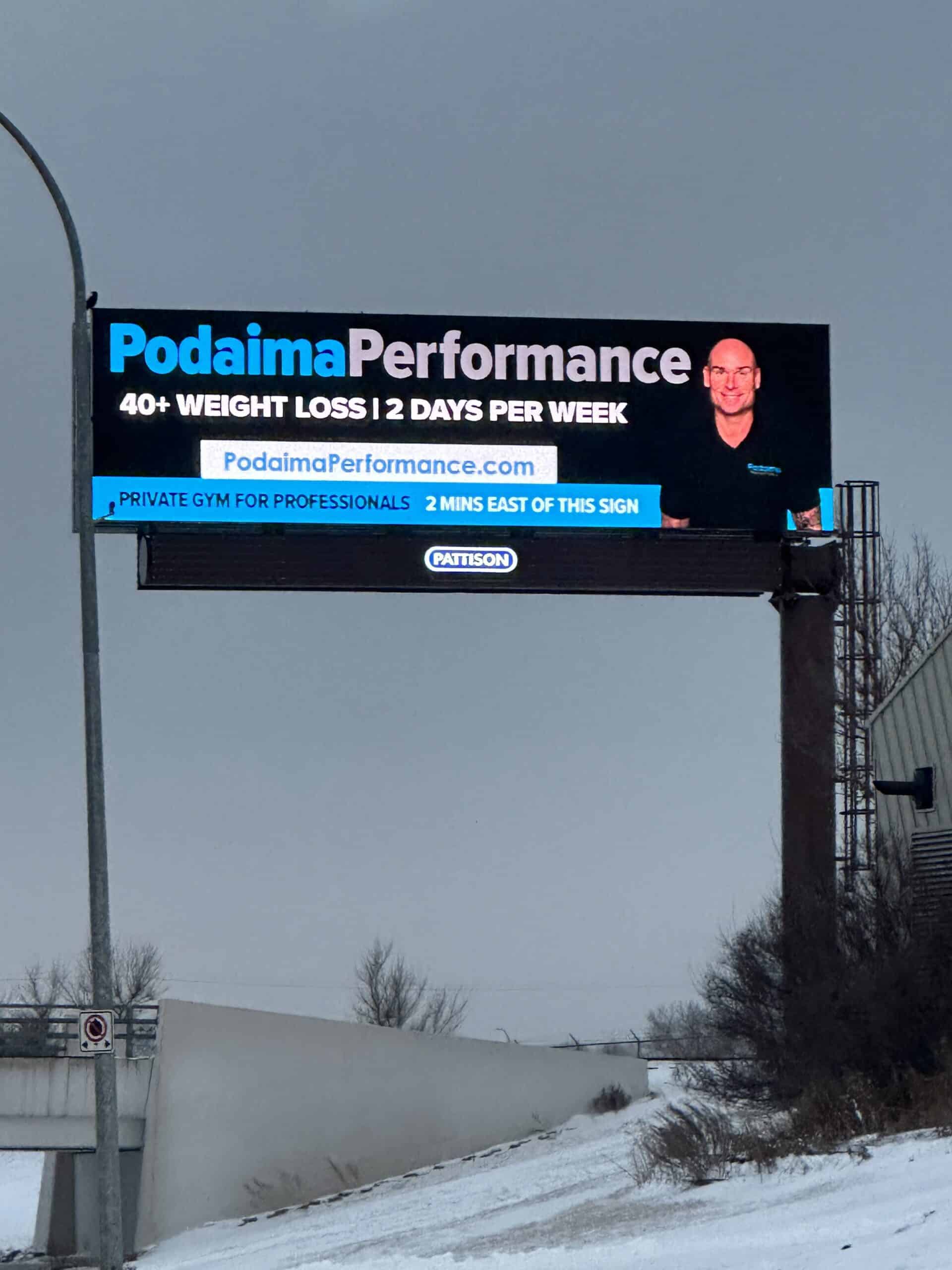 Billboard Blaine Podaima Billboard Blaine Podaima