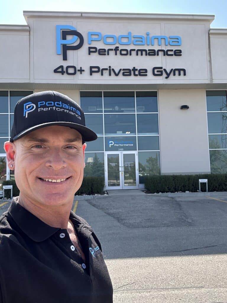 Blaine Podaima Podaima Performance 40+ Private Gym Winnipeg